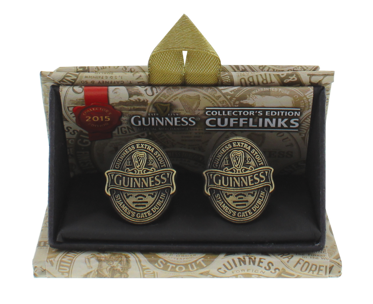 (image for) Guinness 2015 Collectors Cuff Links - Click Image to Close